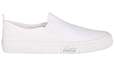 Tênis Coca-Cola Shoes, Iate Summer, Masculino, Branco, 38