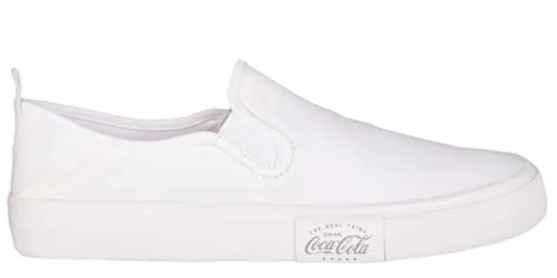 Tênis Coca-Cola Shoes, Iate Summer, Masculino, Branco, 38