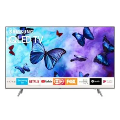 TV QLED 55" Samsung Smart TV Q6F 4K 4 HDMI 3 USB 240Hz - 3.324 boleto