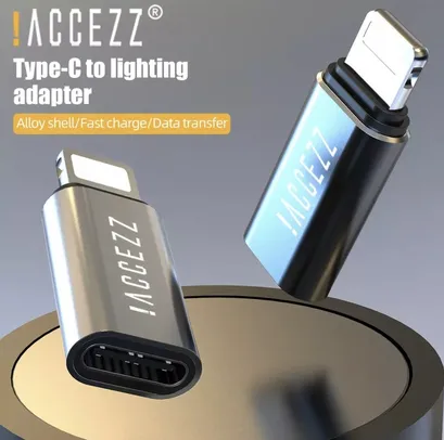 [NOVOS USUÁRIOS] Adaptador Lightning para USB C | R$0,06