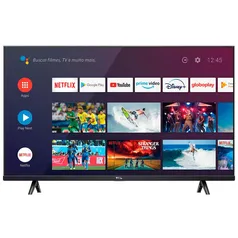 TV TCL Android 43" 43S615 (à vista ou 1x)