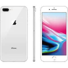 [AME R$2.840,0] iPhone 8 Plus 64gb Silver Tela 5.5” iOS 12 4G Câmera 12 MP - Apple