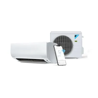 Ar Condicionado Split Daikin Hi Wall Ecoswing Gold Inverter 9.000 BTU/h Frio Monofásico Branco FTKP09S5VL/RKP09S5VL - 220V