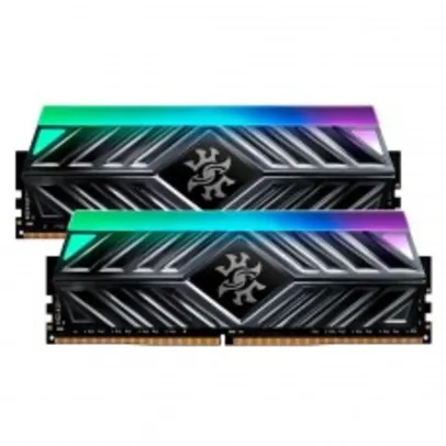 Memória Ram DDR4 XPG Spectrix D41, 16GB (2X8GB), 3200MHz, RGB, Grey, AX4U32008G16A-DT41