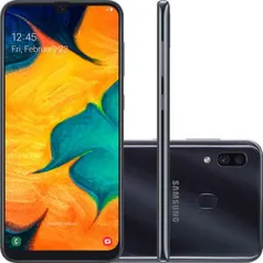 Samsung Galaxy + seguro roubo e proteção A30 ou M30 64GB | R$873