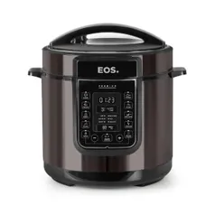 Panela de Pressão Elétrica EOS Multicooker Digital 6L Titanium EPP60DT 110V