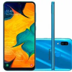 Samsung Galaxy A30 64GB, 4GB - R$1.039