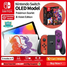 Nintendo Switch OLED Pokémon Scarlet & Violet Limited Edition