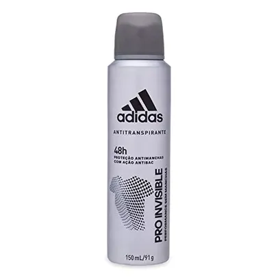 [Leve 6 pague 4] Desodorante Aerossol Invisible Masculino, Adidas