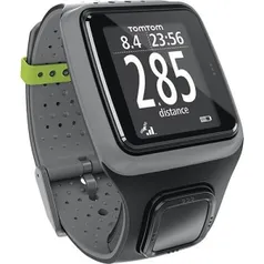 [AMERICANAS] Monitor Cardíaco TomTom Runner Cinza Escuro com GPS R$579