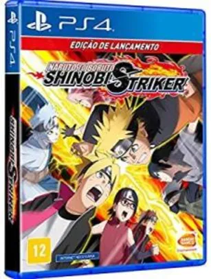 [PRIME] Jogo Naruto to Boruto Shinobi Striker Edição De Lançamento - PS4 | R$ 90
