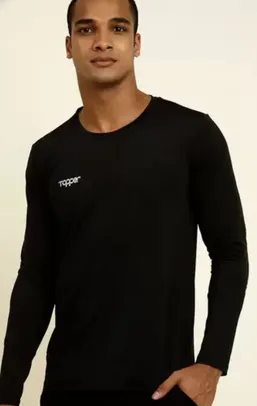 Camiseta Masculina Fitness Futebol Proteção UV Topper