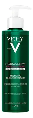 Gel De Limpeza Profunda Anti-acne Normaderm Phytosolution Com Ácido Salicílico 300g Vichy