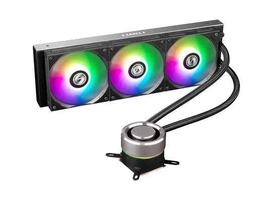 Water Cooler Lian Li, Galahad, RGB 360mm, Intel-AMD, Black, GA-360B BL
