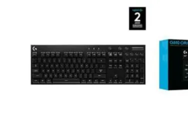 Teclado mecânico Logitech G610 - R$281