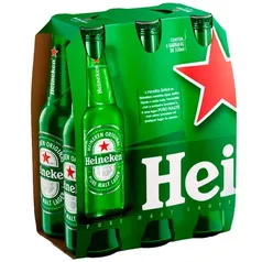 Cerveja Heineken Long Neck 330ml - 6 Unidades