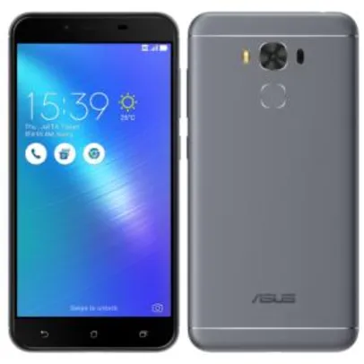 Smartphone Asus Zenfone 3 Max Cinza 4G Tela 5.5", Câm 16Mp, 32Gb - R$ 703