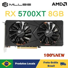 [BR] AMD RX 5700 XT Placa de vídeo, 8GB, GPU, GDDR6, 256-Bit