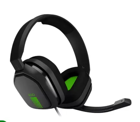 Headset Gamer Astro A10 para X-box, PC, Mac Preto/Verde - 939-001837