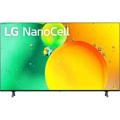 [Ame R$2240,00] Smart TV 50" LG 4K NanoCell 50NANO75 HDMI 2.0 Nvidia GEFORCE NOW ThinQ AI