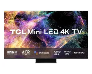 [PAYPAL] Smart TV TCL 65" QLED Mini Led 4K GOOGLE TV Dolby Vision IQ 65C845