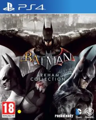 [PS4] Batman: Arkham Collection - 3 em 1 | R$ 62