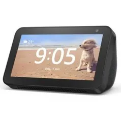 Smart Speaker Tela 5,5\" Amazon Echo Show 5 com Alexa - Preto R$527