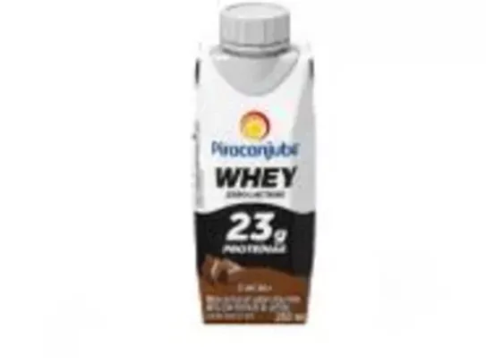 (LV 4 PG 3 Cliente ouro) Bebida Láctea Piracanjuba Whey Cacau Zero Lactose