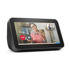 Novo Echo Show 5 (2ª Geração - 2021): Smart Display de 5" com Alexa e câmera de 2 MP - Cor Preta