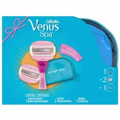 Aparelho Para Depilar Venus Spa Com 2 Cartuchos + Necessaire