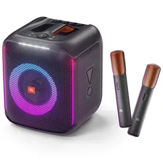 Caixa de Som JBL Partybox Encore com 2 Microfones Digitais - 100W