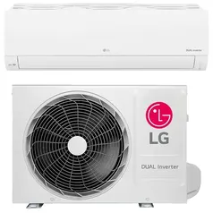 Ar-Condicionado 12.000 BTUs LG Dual Inverter Compact +AI Frio S3-Q12JAQAL 220 V