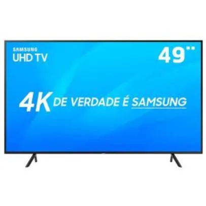 Smart TV LED 49" UHD 4K Samsung 49NU7100 com HDR Premium, Wi-Fi HDR - Conversor Digital 3 HDMI 2 USB R$1879