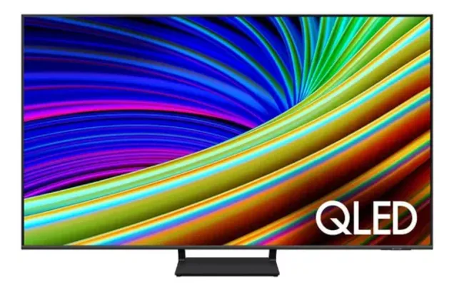 (CC santander) Samsung Smart Tv Qled 4k 55q65c 2023 Tela Sem Limites 55 