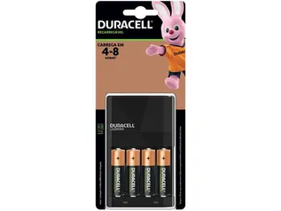 [Leve 3 Pague 2 + Magalupay] Carregador AA e AAA + 4 Pilhas - Duracell