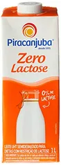 Leite Semidesnatado Zero Lactose Piracanjuba 1L