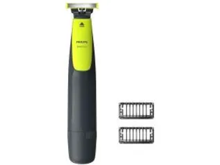 Aparelho de Barbear/Barbeador Elétrico Philips - OneBlade Seco e Molhado com Acessórios - R$90