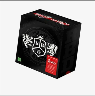 [Pgto à vista] BOX RBD RBD ¡En Vivo! (5CDs+4DVDs)