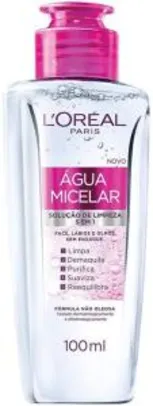 [PRIME] Água Micelar 5 em 1, L'Oréal Paris, 100 ml | R$10