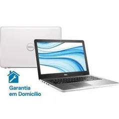 Notebook Dell Inspiron i15-5567-D40B Intel Core 7 i7 8GB (AMD Radeon R7 M445 de 4GB) 1TB Tela LED 15,6" Linux - Branco