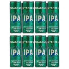 Cerveja Patagonia IPA Lata Sleek 350ml - 8 Unidades