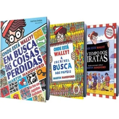 Kit Livros - Onde Está Wally? - 3 Volumes por R$ 40