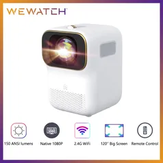 Wewatch v30 mini projetor portátil