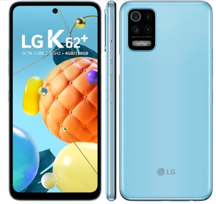 Smartphone LG K62+ Azul 128GB