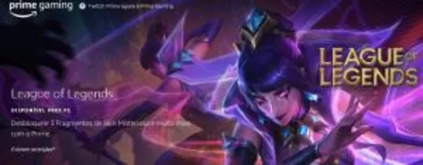 [Twitch Prime] Fragmento de Skin Misteriosa "League of Legends"