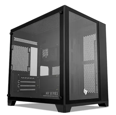 GABINETE GAMER PICHAU HX710L, MID-TOWER, PRETO