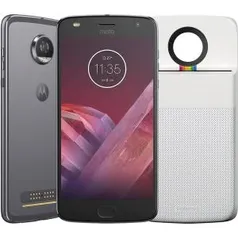 Moto Z2 Play Polaroid Platinum (1x credito ou boleto)