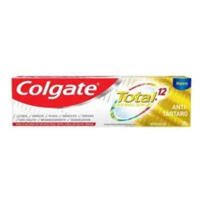 [leve 3 e pague 2 : R$5 ] Creme Dental Colgate Total 12 Anti Tártaro 140g