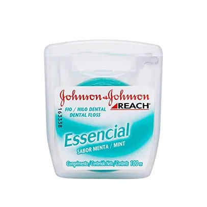 [REC][Mais por menos R$ 9,22] Fio Dental Essencial Menta JOHNSONS REACH 100M