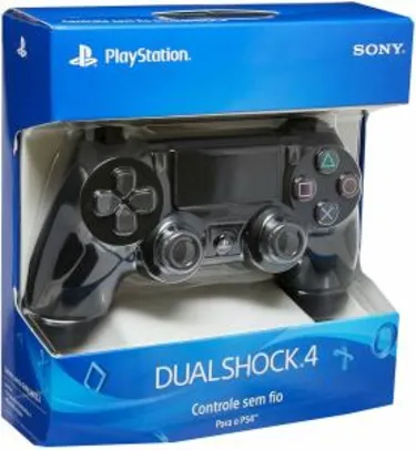 Controle Dualshock - PlayStation 4 - Preto